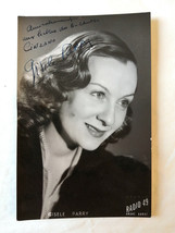 Gisele Parry – Original Signed And Dedicated Photo - Very Rare – C.1950 - £117.23 GBP