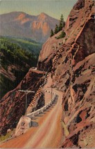Uncompahgre Gorge and the Million Dollar Highway CO Postcard PC326 - £3.98 GBP