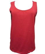 NWT Jones New York Womens Size XL Red Signature Dressy Cotton Layering Tank - £13.58 GBP