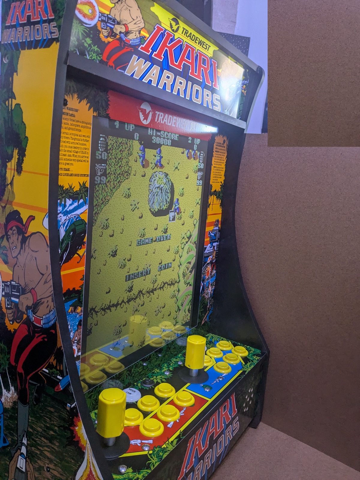 Arcade Ikari Warriors upgraded PartyCade with 19" screen 2-player Wall / bar mou - $899.99