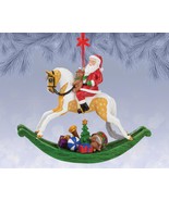Breyer Collectible Holiday Rocking Horse Santa Ornament 700715 NEW - $18.00