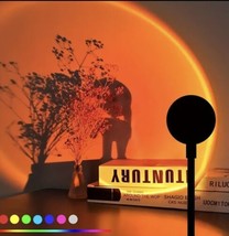 Sunset Projection Lamp Night Light LED Rainbow Sun Lamp Romantic Projector Lamp - £17.19 GBP