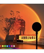Sunset Projection Lamp Night Light LED Rainbow Sun Lamp Romantic Project... - $401.86 MXN