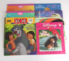 Vintage Lot of 8 Disney Children&#39;s Books 4 Hardback &amp; 4 Paperback - £10.85 GBP