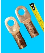 2 POWERWELD RL11 HAMMER-ON CABLE TERMINAL LUGS - $14.74