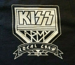 KISS T-SHIRT XL Local Crew END OF THE ROAD TOUR 2019 100% Cotton FREE SH... - $25.95