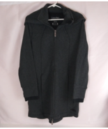Calvin Klein Performance Quick Dry Gray Jacket Coat Removable Hood Medium - $21.84 CAD