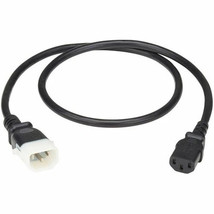 Eaton P004-E02 PDU POWER CORD C13 P-LOCK C14 N.A. EU RATED 10A 250V 2FT ... - $63.21