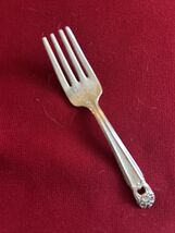 Vtg Eternally Yours Baby Toddler Fork 1847 Rogers Intl Silver Silverplate - $11.08