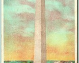 Washington Monument Washington DC 1913 WB Postcard H13 - $3.91