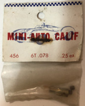 Mini Auto Calif Ho Scale Model Train Accessories - $3.95