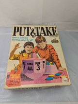 Put Take Spinning Top Schaper Games Vintage - £15.27 GBP