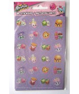 Shopkins Stickers 96 Count Apple Blossom Kooky Lippy Lips D&#39;lish Strawbe... - £5.44 GBP