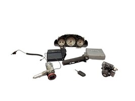 99-00 Mercedes SLK230 6spd ECU Ignition Switch Trunk Door Glove Set A0285457832 image 12