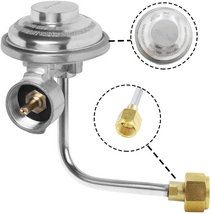 Griddle Grill Regulator Replacement 3/8&quot; Female Flare Thread for Portabl... - $26.70