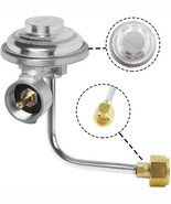 Griddle Grill Regulator Replacement 3/8&quot; Female Flare Thread for Portabl... - $26.70