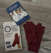 Doctor Developed Maroon Compression Unisex Gloves Arthritis Gloves 1 Pai... - $17.80