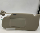 2012 Ford Taurus Driver Sun Visor Sunvisor Gray Illuminated OEM I02B09057 - $37.12