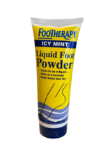 Queen Helene Footherapy Icy Mint Liquid Foot Powder 7 Fl. Oz Discontinued New - £35.58 GBP