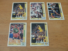1992-93 French France Upper Deck McDonald&#39;s Lot of 5 Cards - 2 James Worthy - £5.53 GBP
