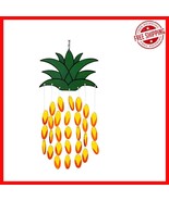 Waterproof Pineapple Wind Chimes - Charming Garden Decor and Stress Reli... - $46.81 CAD