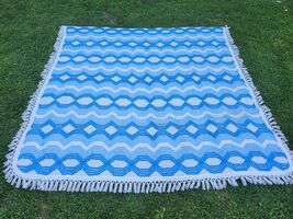 Vintage Italian high quality bed cover, 1970s large size bedspread - $95.00