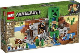 LEGO Minecraft The Creeper Mine Set w/ Steve Creeper Cow &amp; Bat 21155 - $174.95