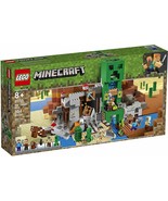 LEGO Minecraft The Creeper Mine Set w/ Steve Creeper Cow &amp; Bat 21155 - £139.52 GBP