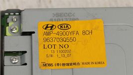 Hyundai Sonata Stereo Radio Amplifier MOBIS 963703Q550 96370-3Q550 AMP-4900YFA image 3