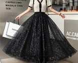 Black sequin tulle skirt 3 thumb155 crop