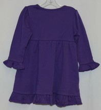 Blanks Boutique Purple Long Sleeve Empire Waist Ruffle Dress Size 18M image 2