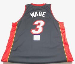 Dwyane Wade Signed Jersey PSA/DNA Miami Heat Autographed - £711.06 GBP