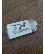 1970’s GAS LITE LIGHTER Happiness is an 8 Pointer DEER HUNTING SPORTSMAN  - $9.49