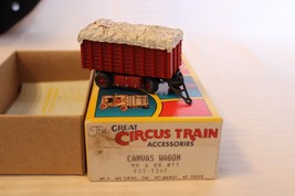 HO Scale Walthers, Canvas Wagon for Circus, Built, Red, #933-1362 - £31.45 GBP
