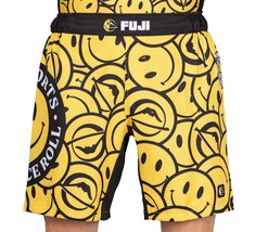 Fuji MMA BJJ Mens No Gi Happy Grappling Competition Fight Shorts - Yellow - $49.99