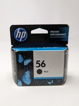 Genuine (OEM) HP 56 Black Ink Cartridge. New Sealed Factory Box Exp. Jan 2016 - £7.53 GBP