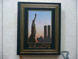 Book One Nation America Remembers 9-11 1ST Edition Gold Edging Hb Exc - £51.55 GBP