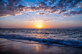Digital Image Picture Photo Pic Wallpaper Background Beach During Sunset 66 - $0.98