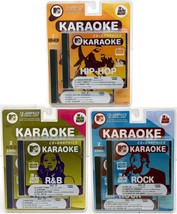 SEALED NEW MTV Singing Machine Karaoke Rock+Hip-Hop+R&amp;B Music 6-CD+G Gra... - £14.76 GBP