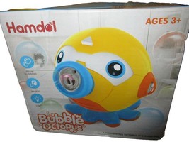 Hamdol Bubble Machine Blower for Toddlers, Octopus Auto Bubble Maker - $24.75