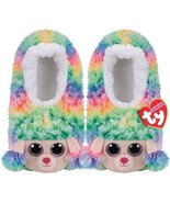 ty Beanie Boos Fashion Slipper Socks Rainbow Poodle - Small 1607-95399 /... - £13.39 GBP