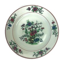 Vintage Buffalo China India Tree Dinner Plate Restaurant Ware Cafe China 9&quot; - £22.14 GBP