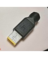 DC IBM LENOVO THINKPAD 2.1mm DC JACK to  SQUARE STRAIGHT CONNECTOR ADAPTER - €5,79 EUR