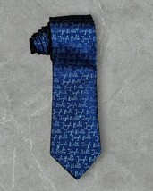 Jingle Bells Mens Tie Blue and Green By MMG Hallmark Holiday Traditions - €16,27 EUR