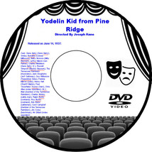 Yodelin Kid from Pine Ridge 1937 DVD Film Cowboy Eastern Adventure Joseph Kane G - £3.98 GBP