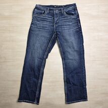 BKE Buckle Straight Dark Wash Denim Jeans Men's Size 33 x 30 - $39.59