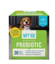 Vet-IQ Digestive Probiotic Dog Powder Supplement for Digestive Health, 3... - $19.95