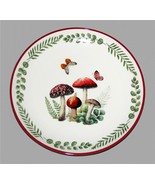 Chelsea Bistro Mushrooms Heavy Stoneware Dinner Plate 2 Designs You Choo... - $20.54 CAD