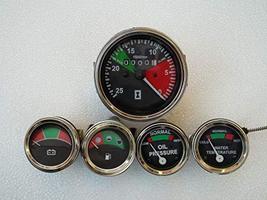 Massey Ferguson Gauge Kit- Tachometer + Temp Gauge + Oil Pressure + Volt... - $55.34