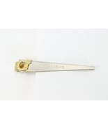 Craftsman Tool Wood Hand Saw 2.75&quot; Tie Clip Bar Clasp Dad Handyman Gift ... - $14.69
